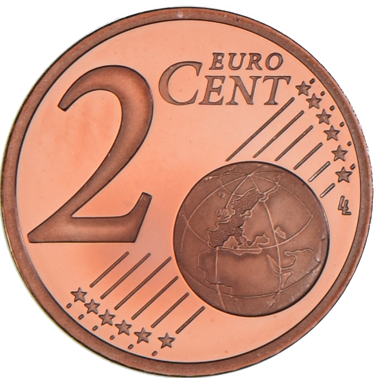 Francie, 
  
  2 euro centy, 
  
  2008