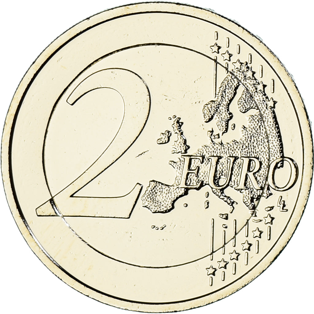 Německo, 
  
  2 eura, 
  
  2018