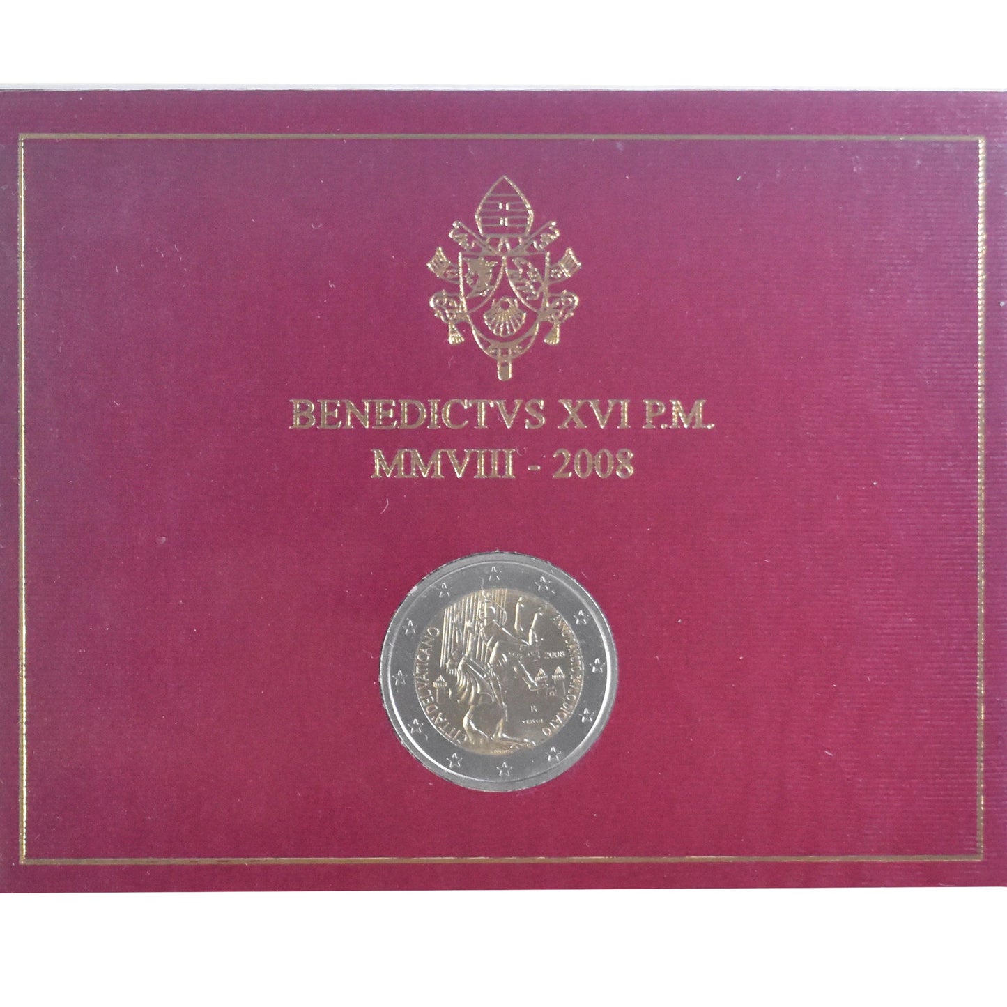 Vatikán, 
  
  2 eura, 
  
  Année de Saint Paul