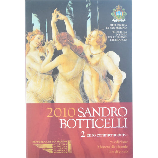 San Marino, 
  
  2 eura, 
  
  Sandro Botticelli