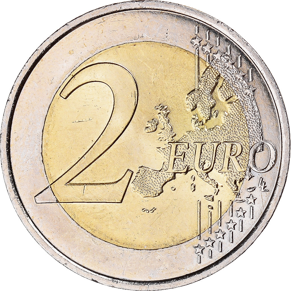 Francie, 
  
  2 eura, 
  
  Charles De Gaulle