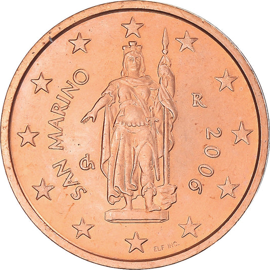 San Marino, 
  
  2 euro centy, 
  
  2006