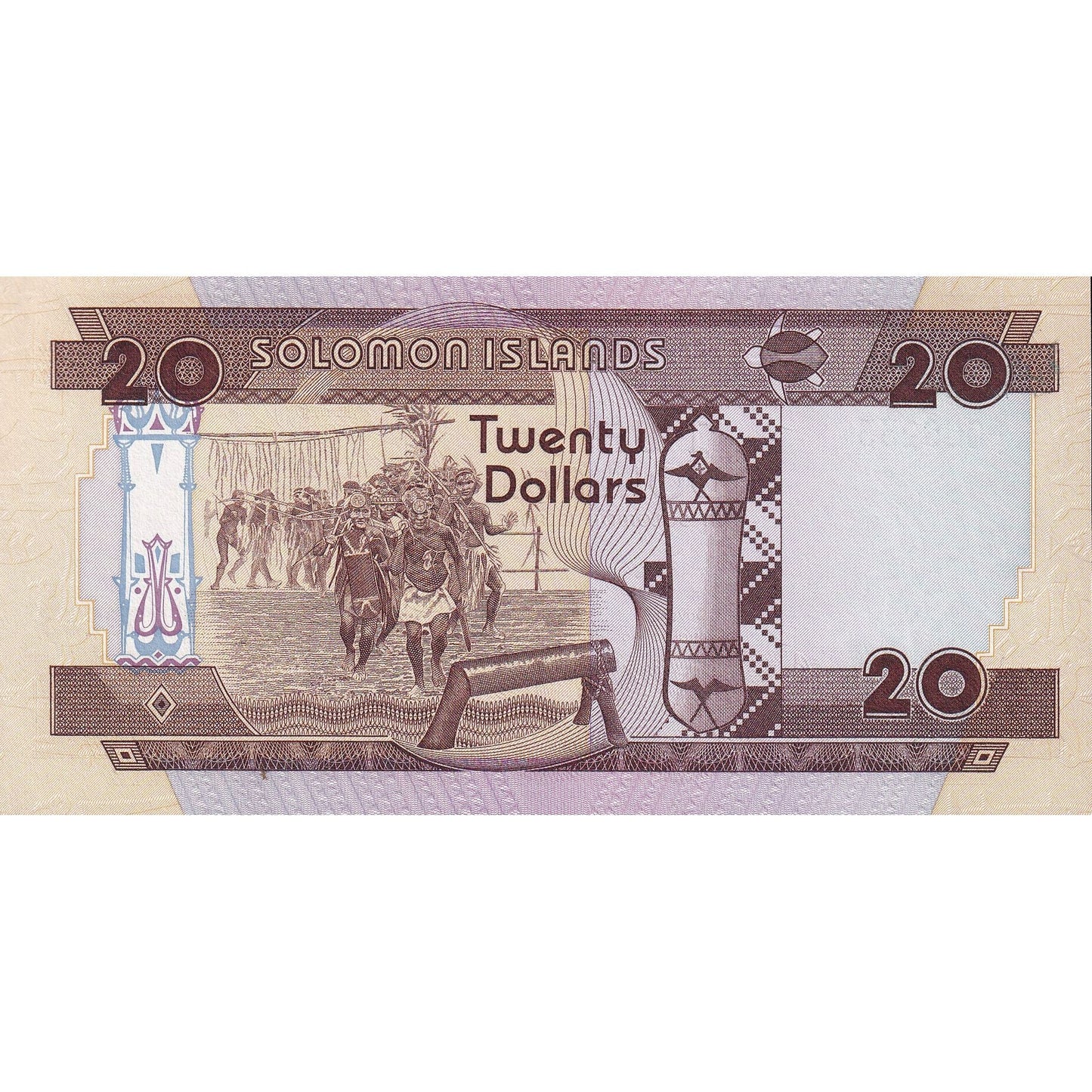 Bankovka, 
  
  Šalamounovy ostrovy, 
  
  20 dolarů