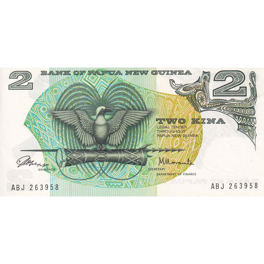 Bankovka, 
  
  Papua Nová Guinea, 
  
  2 Čína