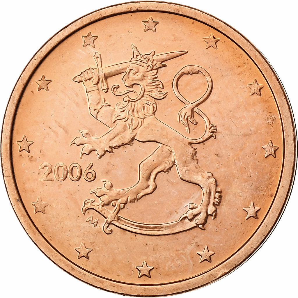 Finsko, 
  
  2 euro centy, 
  
  2006