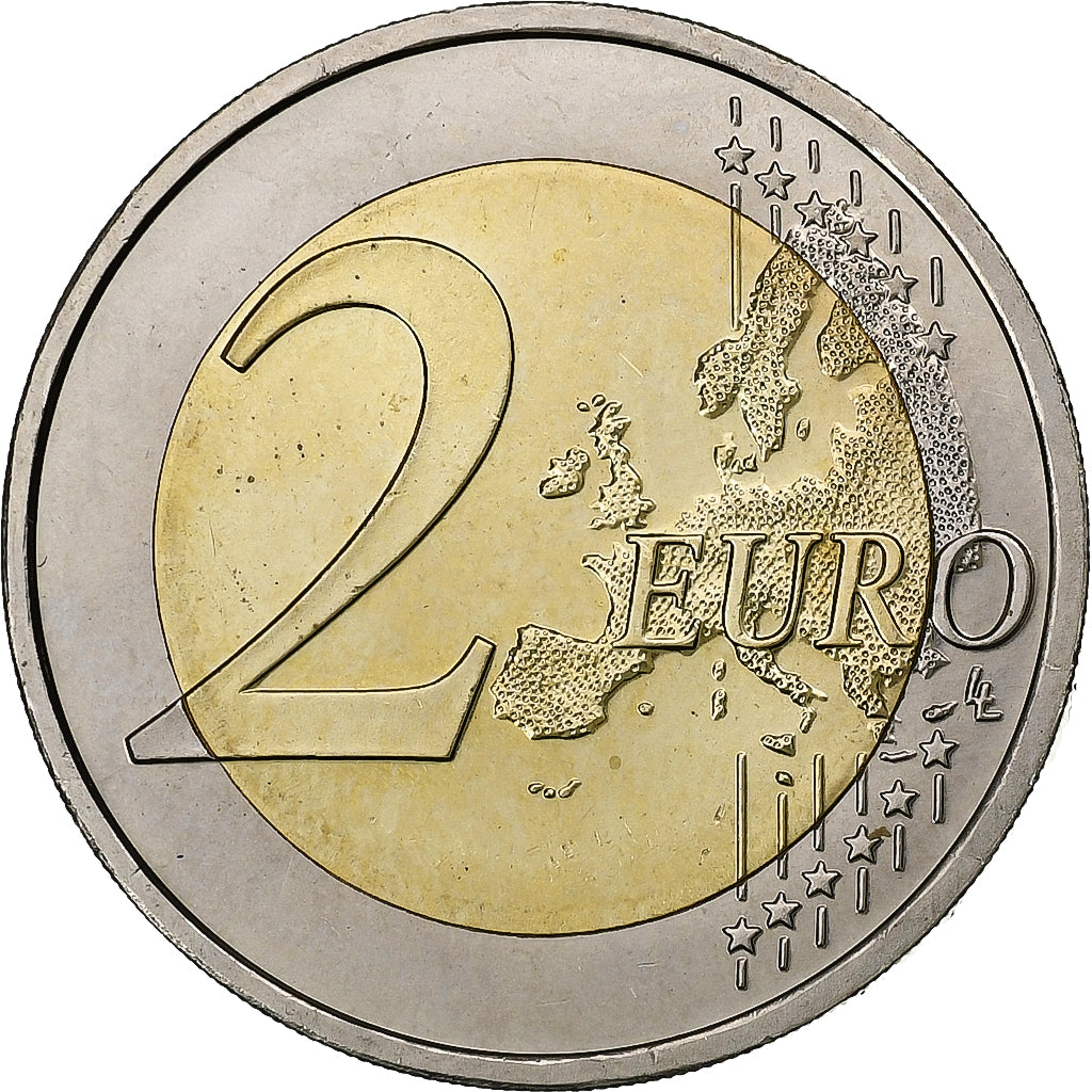 Lotyšsko, 
  
  2 eura, 
  
  2014