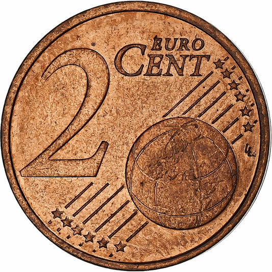 Francie, 
  
  2 euro centy, 
  
  1999