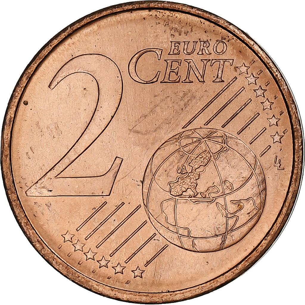 Portugalsko, 
  
  2 euro centy, 
  
  2002