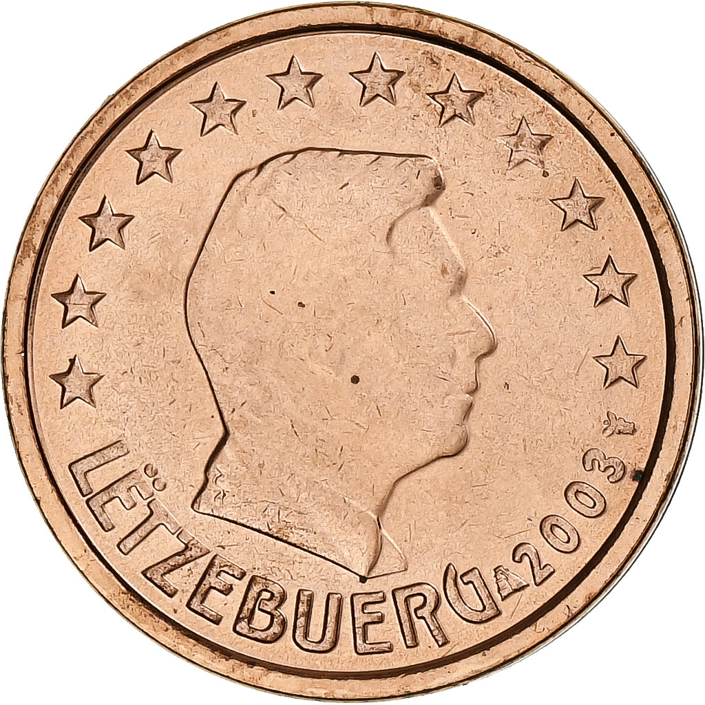 Lucembursko, 
  
  Henri, 
  
  2 euro centy