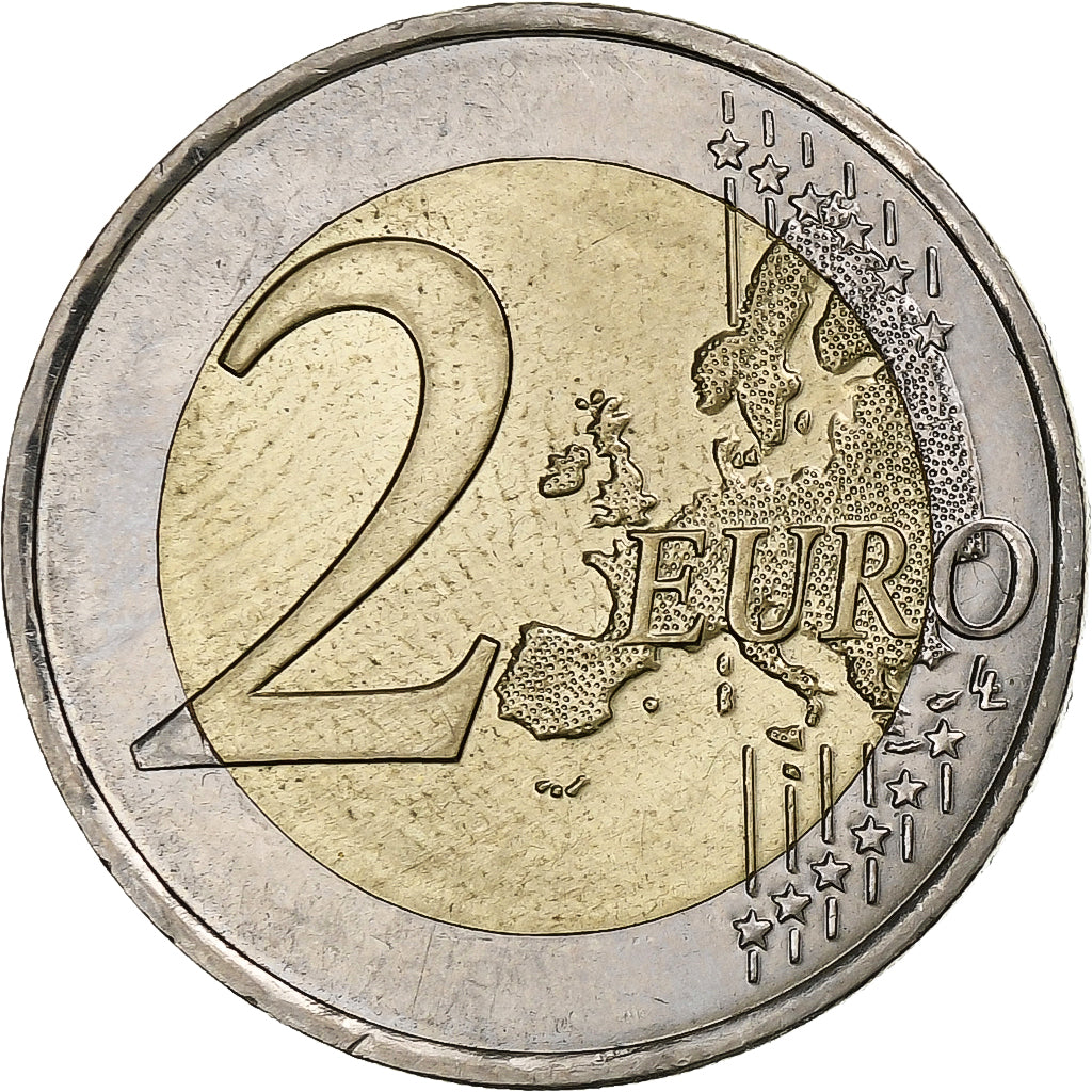 Francie, 
  
  2 eura, 
  
  Traité de l'Elysée