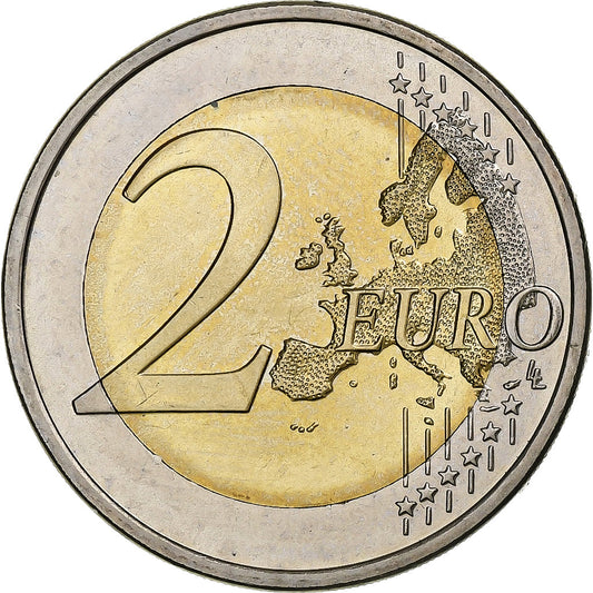 Slovinsko, 
  
  2 eura, 
  
  2010