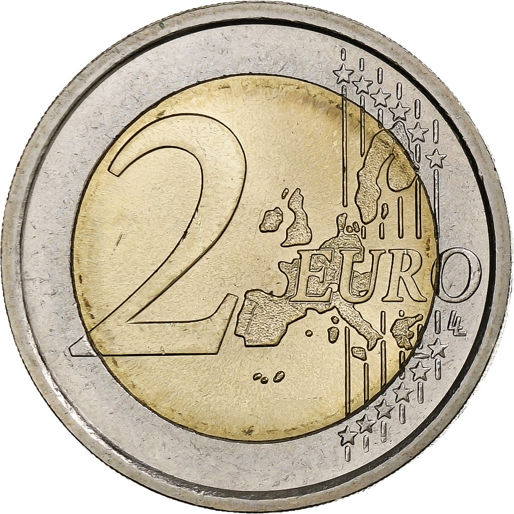 Itálie, 
  
  2 eura, 
  
  Turín