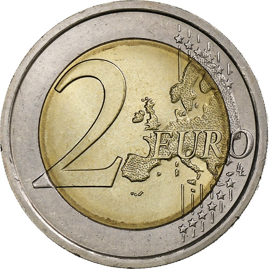 Itálie, 
  
  2 eura, 
  
  2010