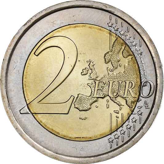 Itálie, 
  
  2 eura, 
  
  Boccaccio