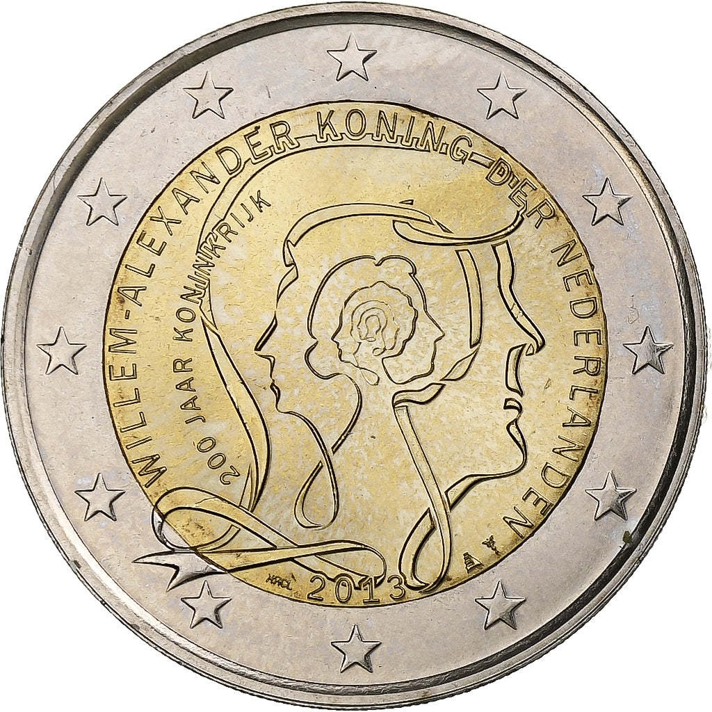 Nizozemí, 
  
  2 eura, 
  
  2013