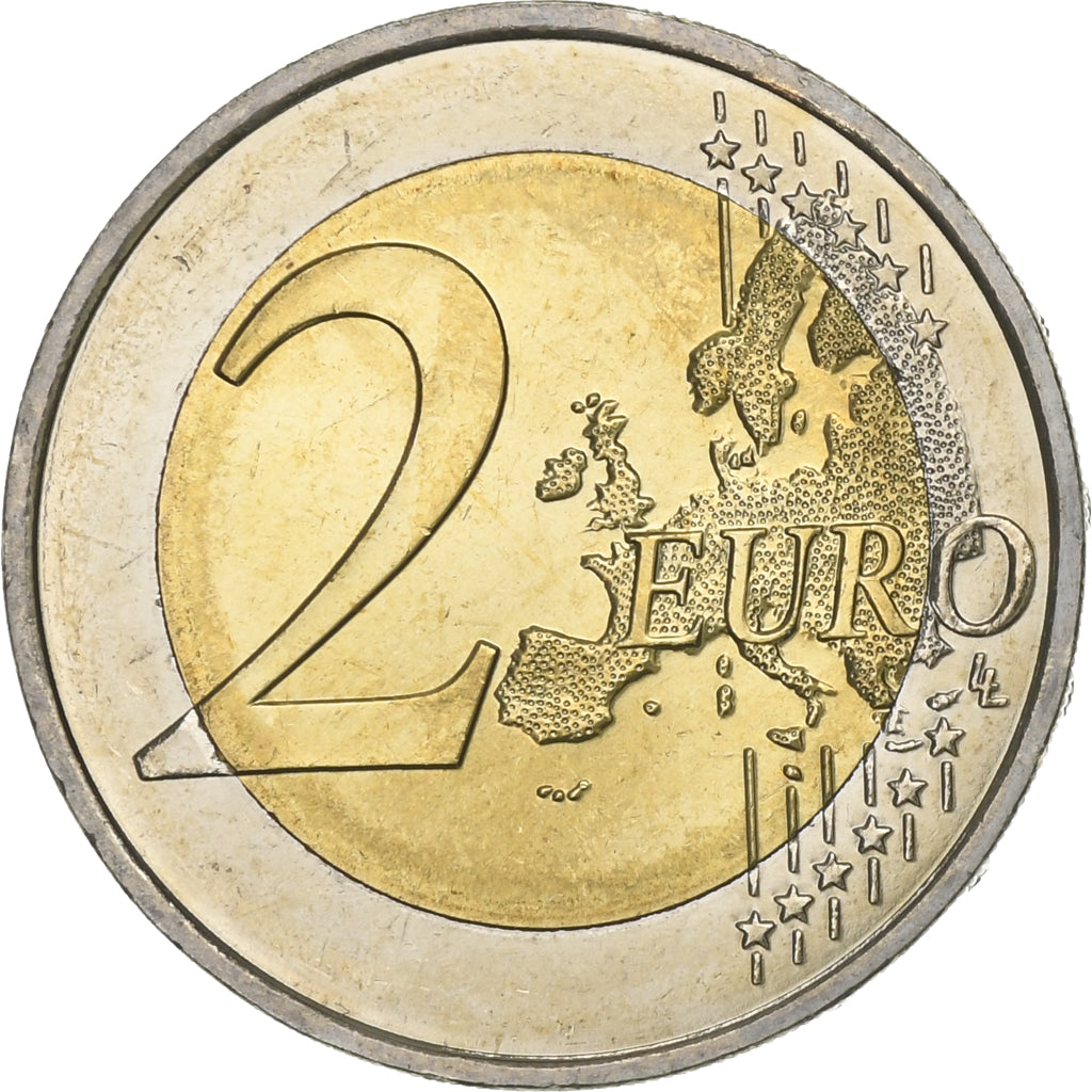Francie, 
  
  2 eura, 
  
  Slavnostní hudba