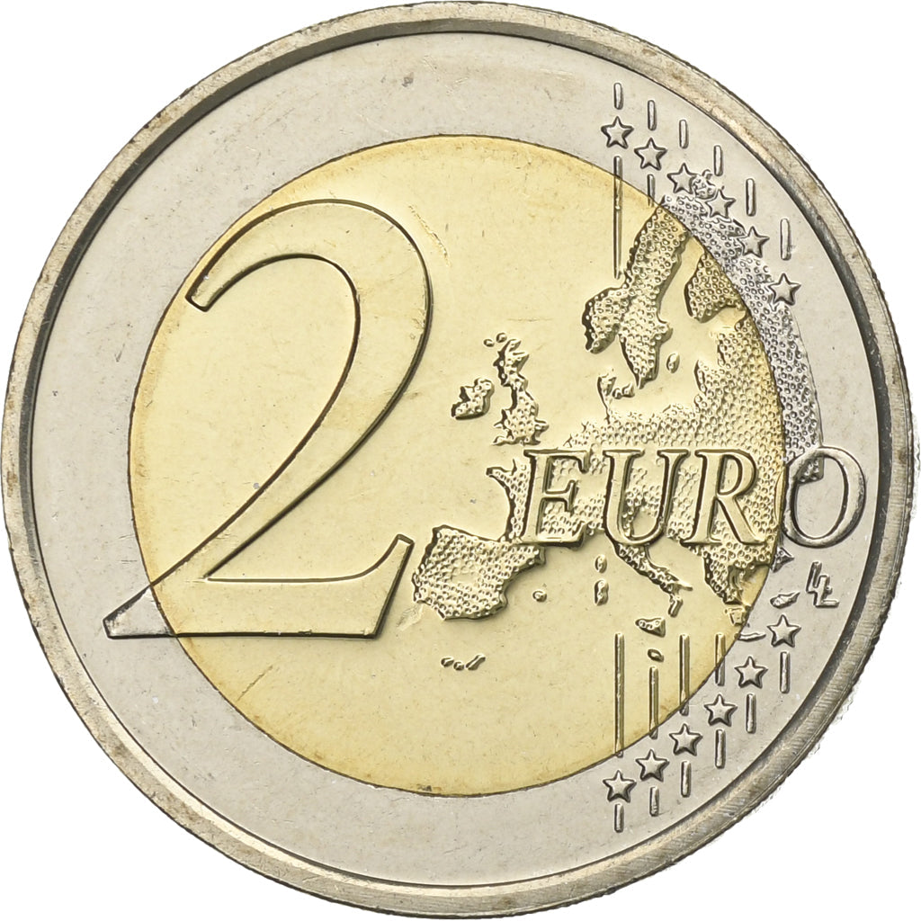 Nizozemí, 
  
  2 eura, 
  
  2014