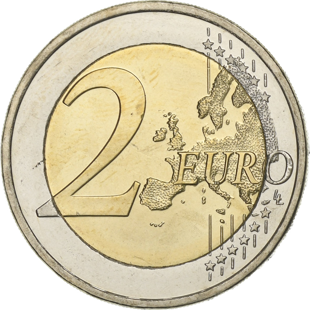 Finsko, 
  
  2 eura, 
  
  Traité de Rome 50 ans