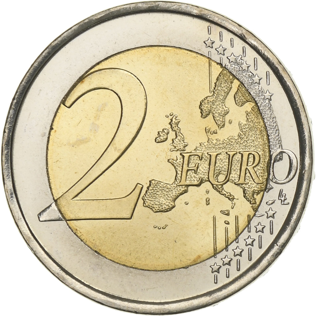 Španělsko, 
  
  2 eura, 
  
  2010