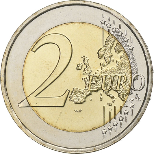 Lucembursko, 
  
  2 eura, 
  
  Dynastie Nassau-Weilbourg