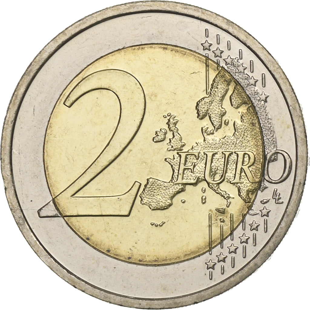 Irsko, 
  
  2 eura, 
  
  Drapeau européen