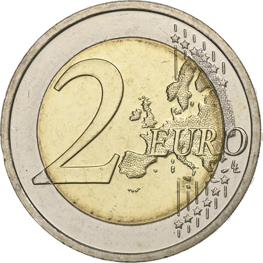 Irsko, 
  
  2 eura, 
  
  Drapeau européen