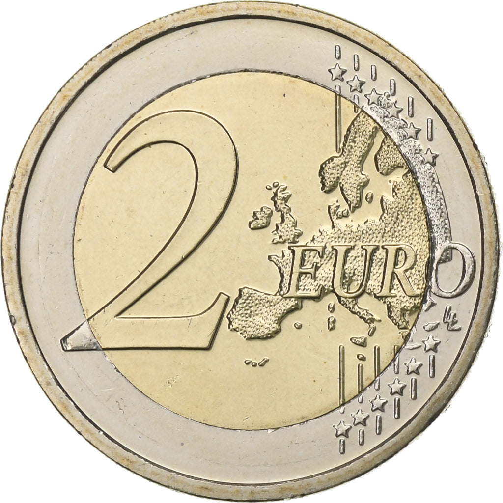 Irsko, 
  
  2 eura, 
  
  10 let euro