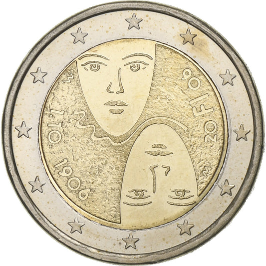 Finsko, 
  
  2 eura, 
  
  2006