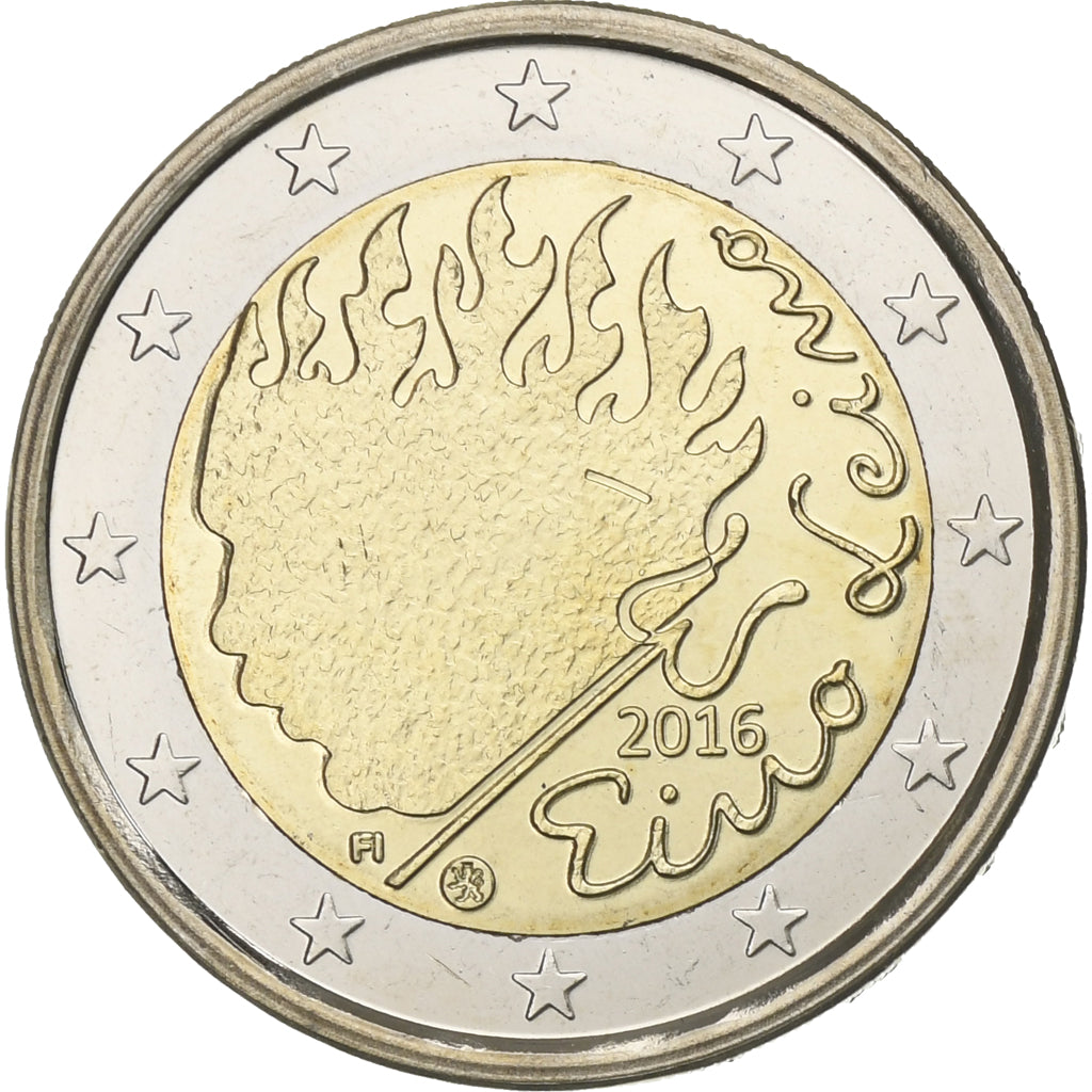 Finsko, 
  
  2 eura, 
  
  2016