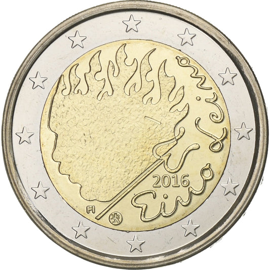 Finsko, 
  
  2 eura, 
  
  2016