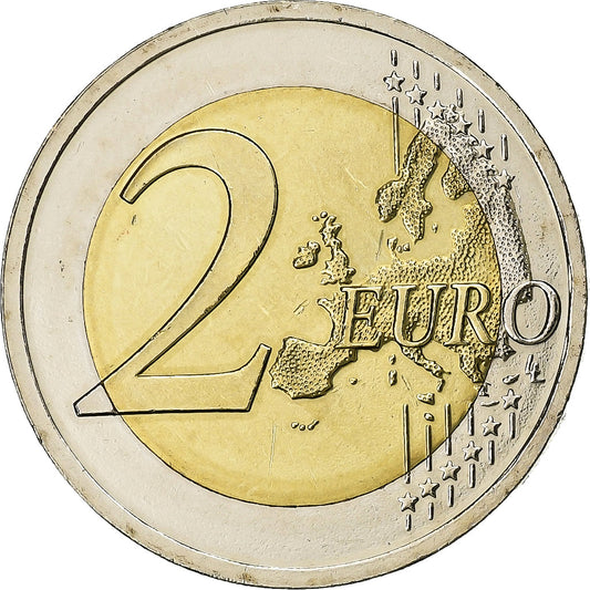 Litva, 
  
  2 eura, 
  
  Drapeau européen