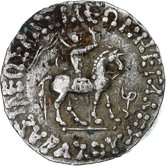 Indo-skytské království, 
  
  Azes II, 
  
  Tetradrachm