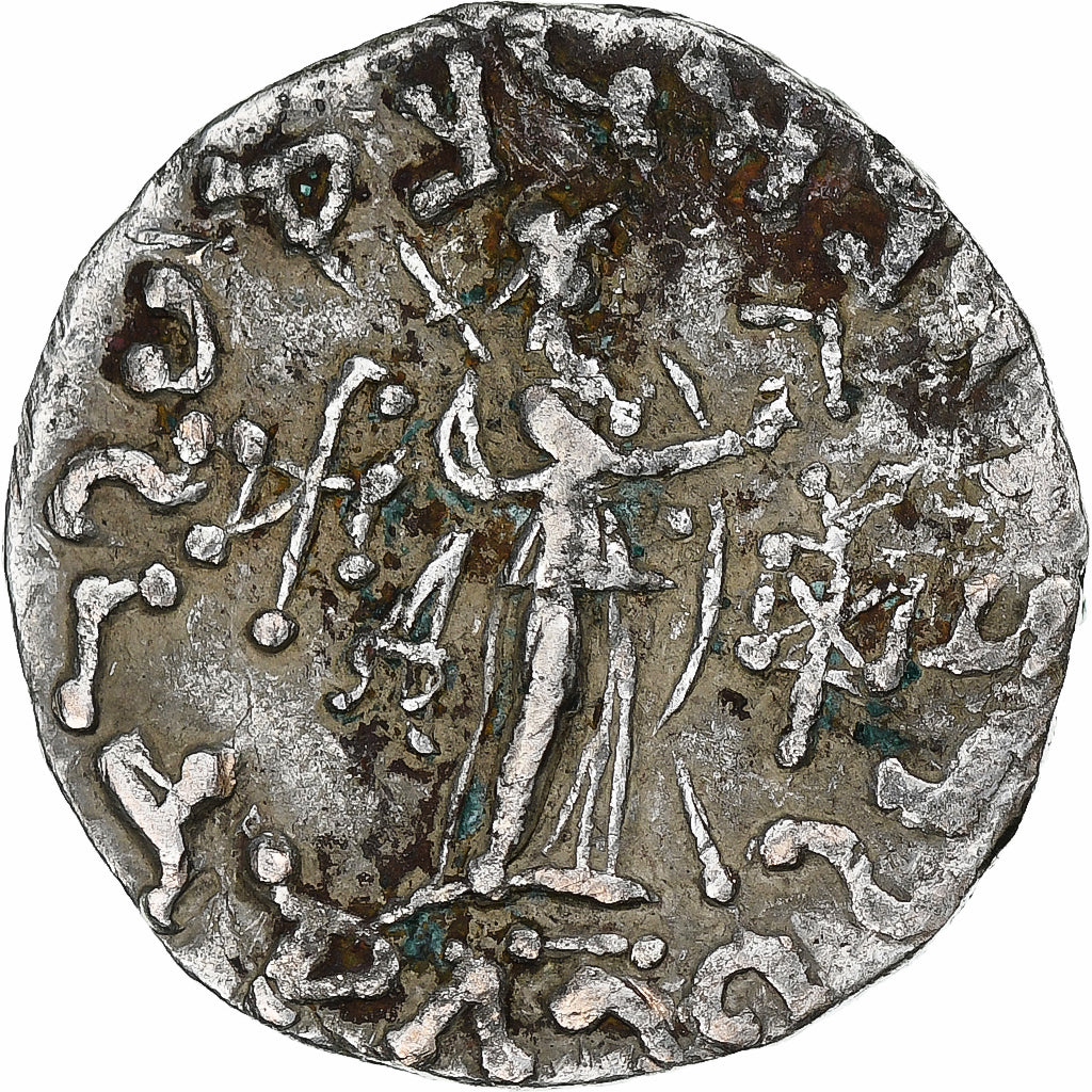 Indo-skytské království, 
  
  Azes II, 
  
  Tetradrachm