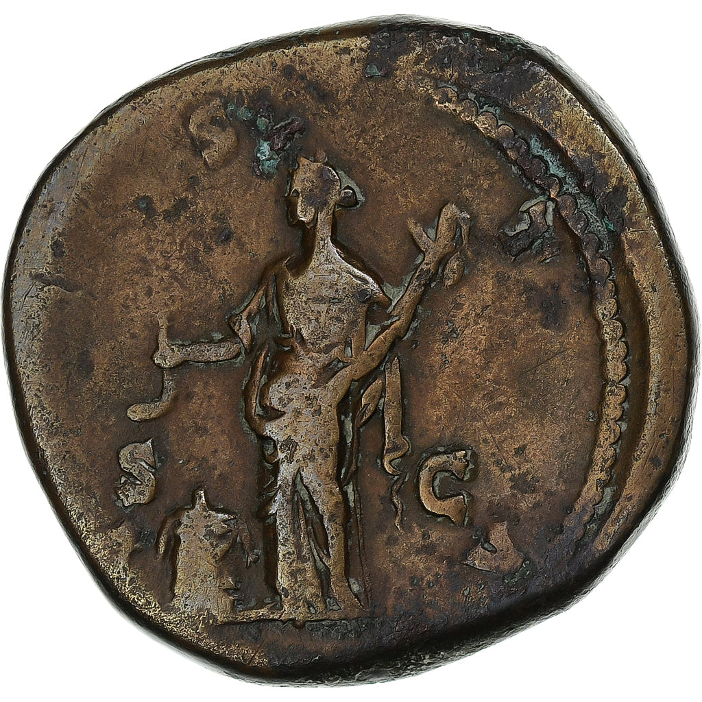 Lucilie, 
  
  Sestertius, 
  
  164-169