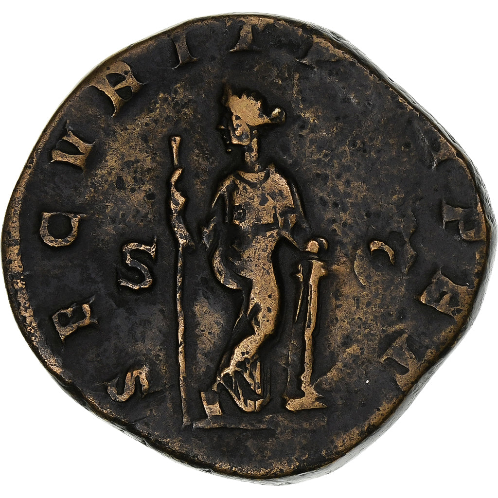 Gordian III, 
  
  Sestertius, 
  
  244