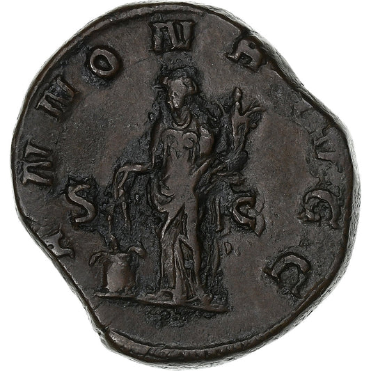 Filip I, 
  
  Sestertius, 
  
  244-249