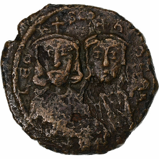 Leo V s Constantine, 
  
  Follis, 
  
  813-820