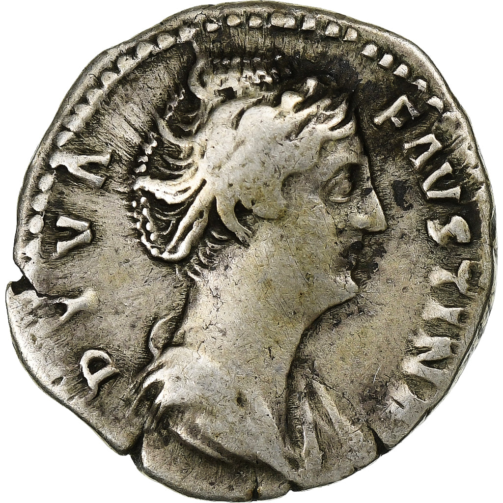 Diva Faustina I, 
  
  denár, 
  
  141