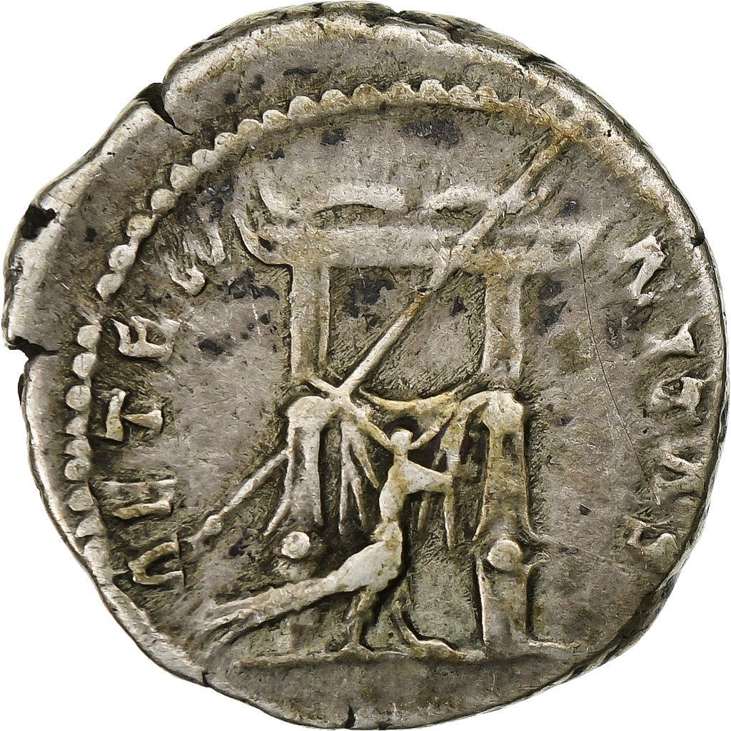 Diva Faustina I, 
  
  denár, 
  
  141