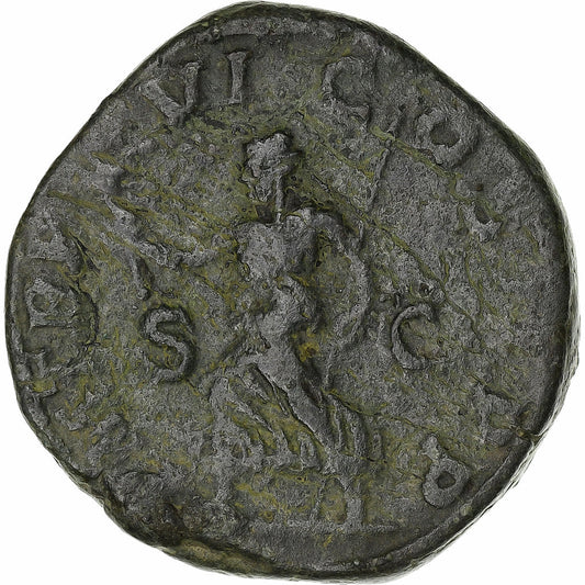 Severus Alexander, 
  
  Sestertius, 
  
  227