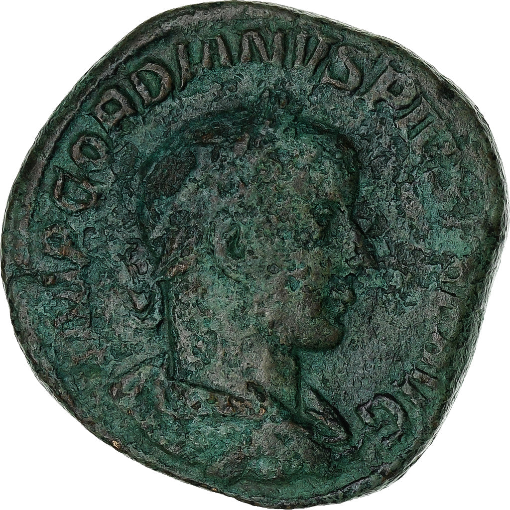 Gordian III, 
  
  Sestertius, 
  
  241-244