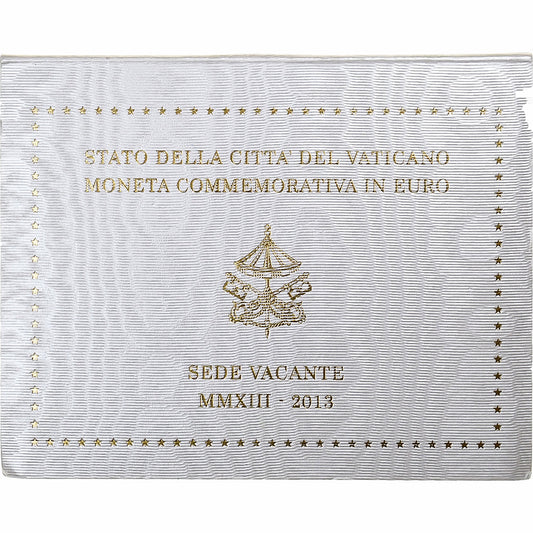 Vatikán, 
  
  Sede Vacante, 
  
  2 eura