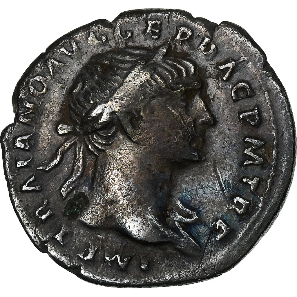 Trajan, 
  
  denár, 
  
  103-111
