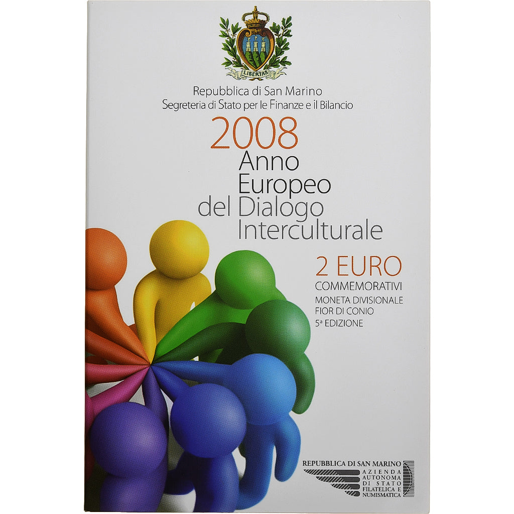 San Marino, 
  
  2 eura, 
  
  Mezikulturní dialog