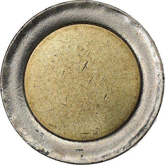 Belgie, 
  
  2 eura, 
  
  Flan vierge