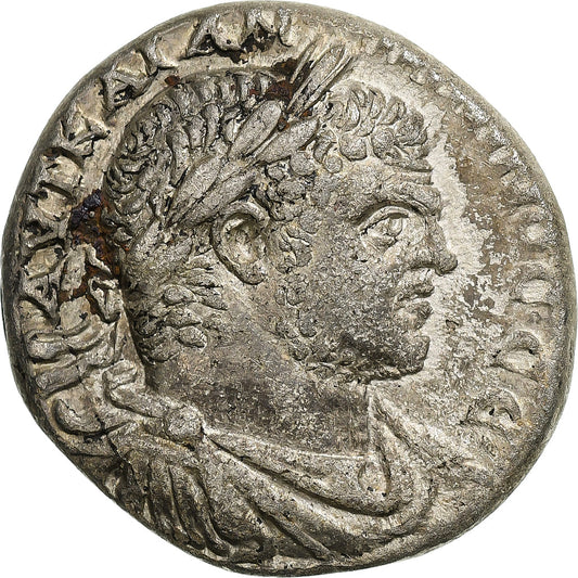 Fénicie, 
  
  Caracalla, 
  
  Tetradrachm