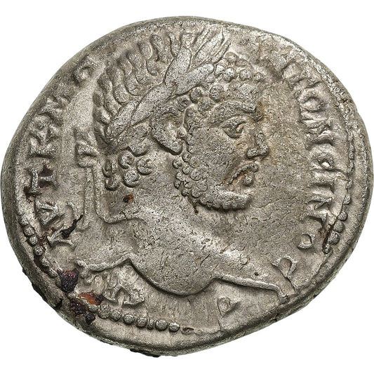 mezopotámie, 
  
  Caracalla, 
  
  Tetradrachm