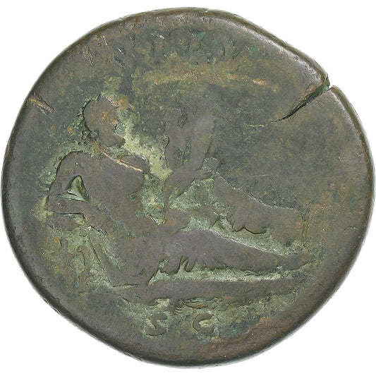 Hadrián, 
  
  Sestertius, 
  
  130-133