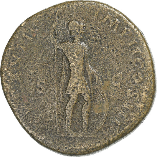 Marcus Aurelius, 
  
  Sestertius, 
  
  163-164