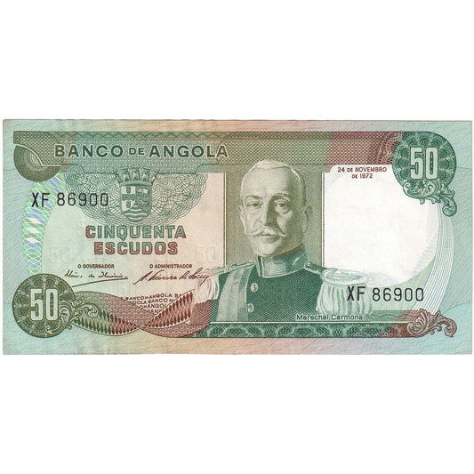 Angola, 
  
  50 eskud, 
  
  1972-11-24